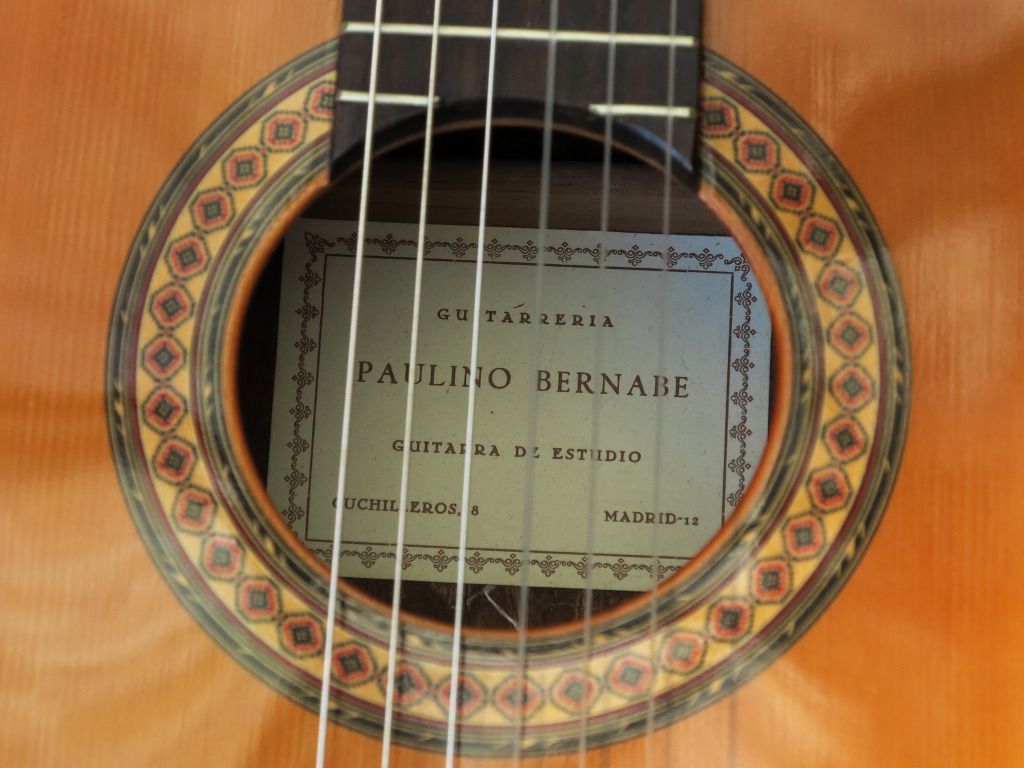 Guitarra De Estudio Paulino Bernabe