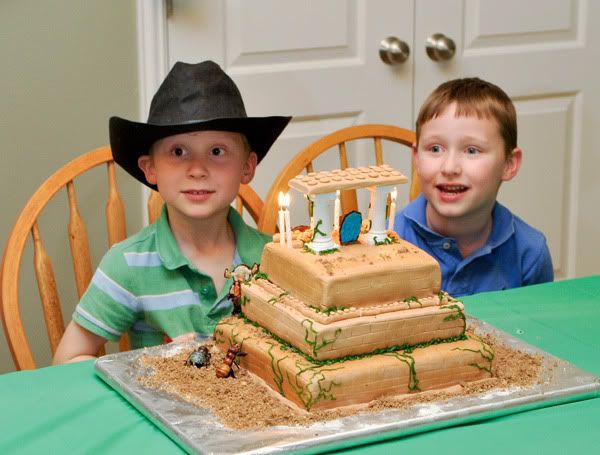 Lego Indiana Jones Cake