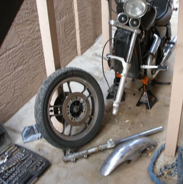 How to rebuild the forks on your Motorcycle! Lots of pics. The Reef Tank
