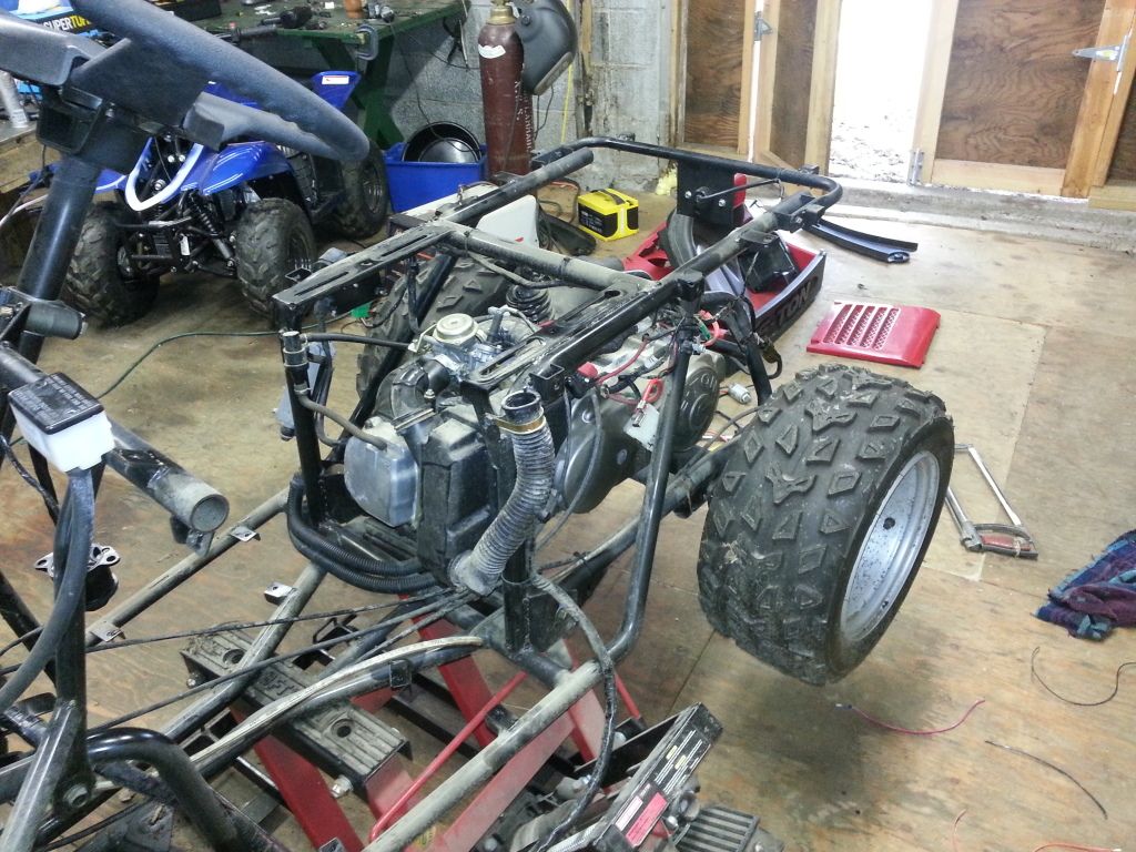 Ultimate RZR, full suspension, gas powered....