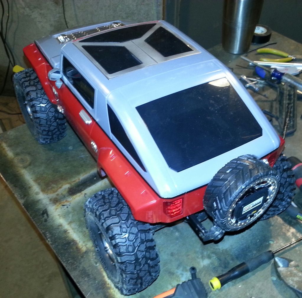 hummer rc body