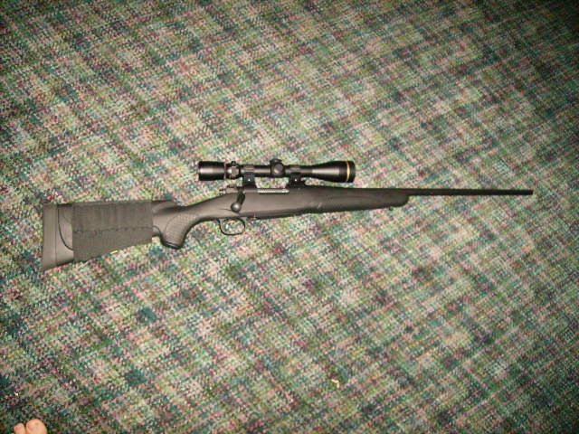 right 6mm Remington rifle.