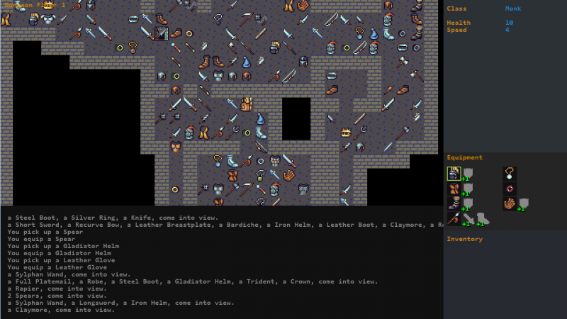 Roguelike - Equipment System