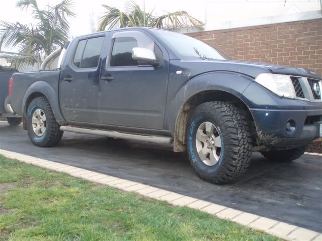 Nissan navara d40 off road tyres #6