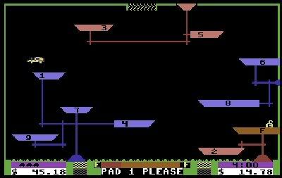 space taxi commodore 64