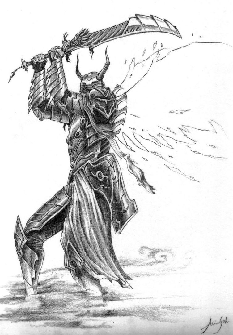 Warrior Drawings