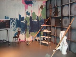 Set created in TV studio