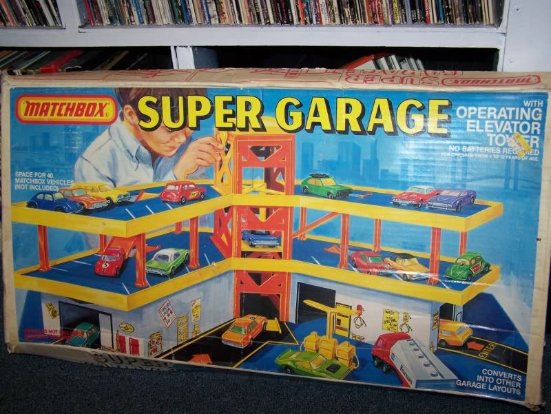 match box car garage