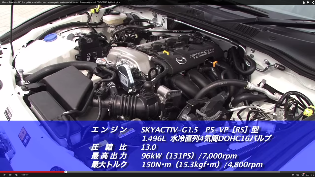 Japanese Nd Review With Engine Bay Shot Mx 5 Miata Forum