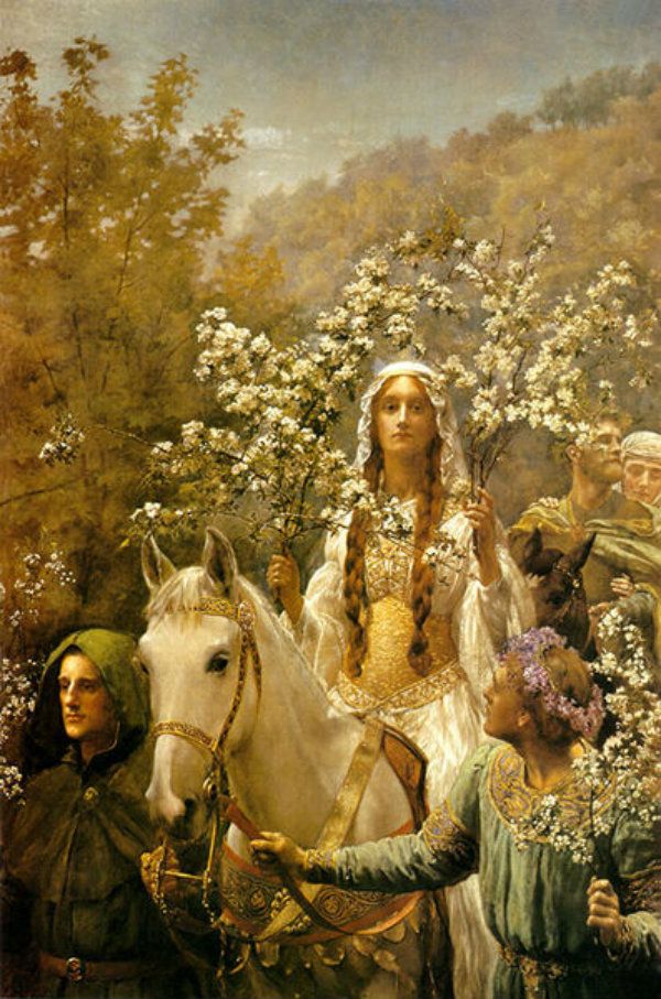 John_Collier_Queen_Guinevres_Maying
