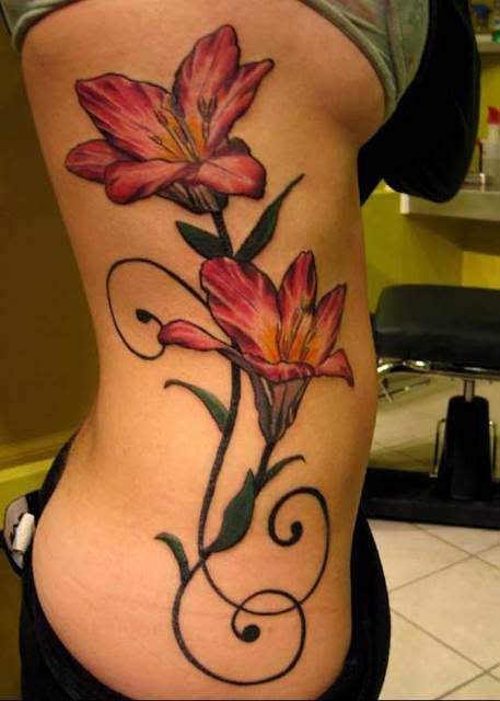 girl rib cage tattoos Pictures Images and Photos I want this VERY bad