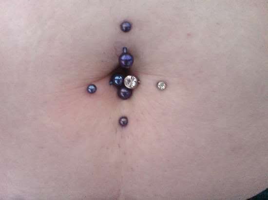 My first self piercing experience!