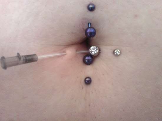 My first self piercing experience!