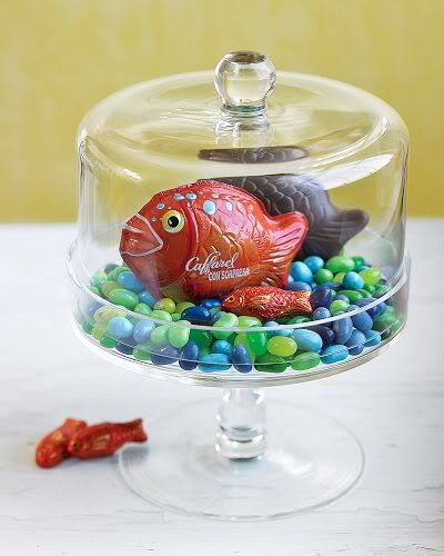 glass candy stand