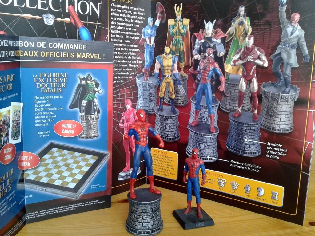 Figurine Wolverine / Jeux d’échec Marvel  Manga Occasion