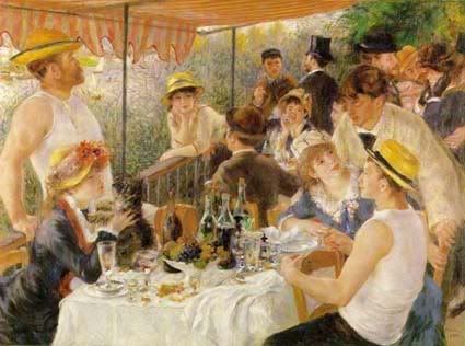 O almoço dos remadores, de Renoir