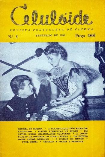 Capa do nº 3 da revista Celulóide, de fevereiro de 1958 * Image hosted by Photobucket.com