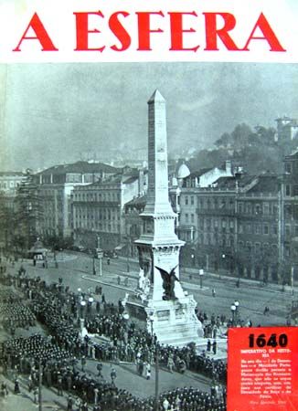Capa do número 34, com as imagens do desfile da Mocidade Portuguesa na Praça dos Restauradores, por altura das comemorações do dia 1 de Dezembro. * Image hosted by Photobucket.com