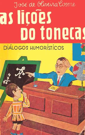 Capa de uma das edições populares dos diálogos de As Lições do Tonecas.