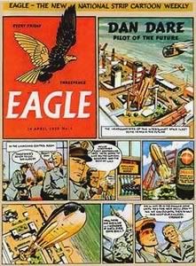 Reprodução da primeira página do número 1 de «Eagle».