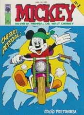 Reprodução da capa do nº 1 da revista Mickey editada pela Morumbi em 1980. * Image hosted by Photobucket.com