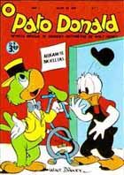 Reprodução da capa do número 1 da edição brasileira de «O Pato Donald», hoje uma rara edição e muito procurada pelos coleccionadores. * Image hosted by Photobucket.com