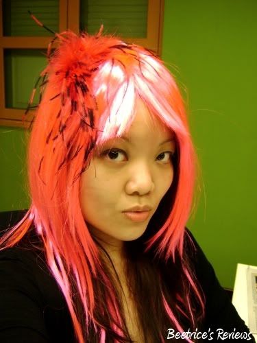 hot pink eyeliner. hot pink eyeliner. The hot pink wig is actually