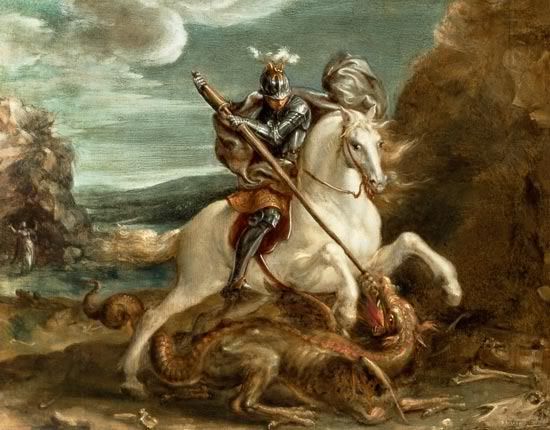 St George slaying the Dragon