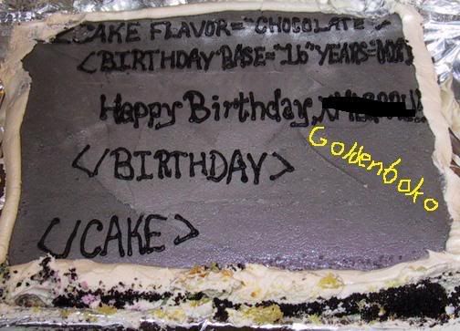 Happy 16th, Goldenboko n.n
