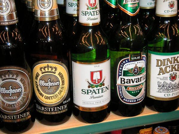 these were the various other german beers that were hanging out with the bavarian one