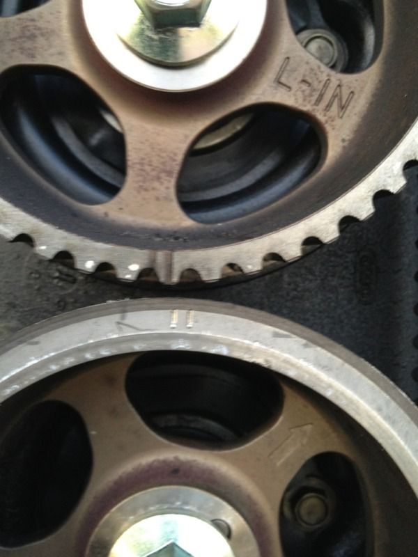 EJ20G timing belt replacement .. Does this look right? NASIOC