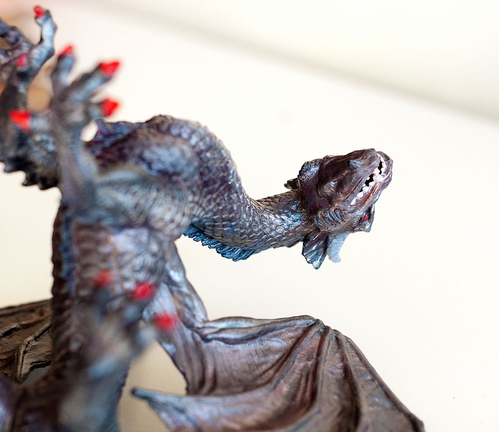 Safari Ltd dragon, paint job by MJI