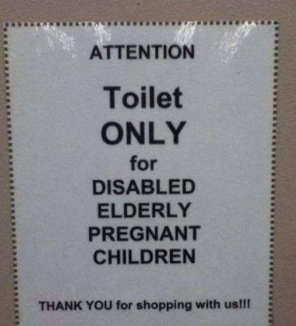 Toilet for disabled elderly pregnant children, Hallmark privacy, tomorrow Epixome