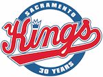 Sacramento Kings 30th anniversary logo