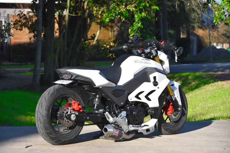 Build DungStarGrom Air Suspension Honda Grom