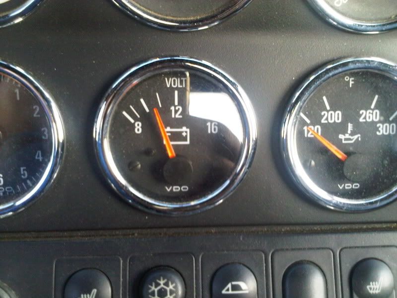 Replaced Alternator battery light on