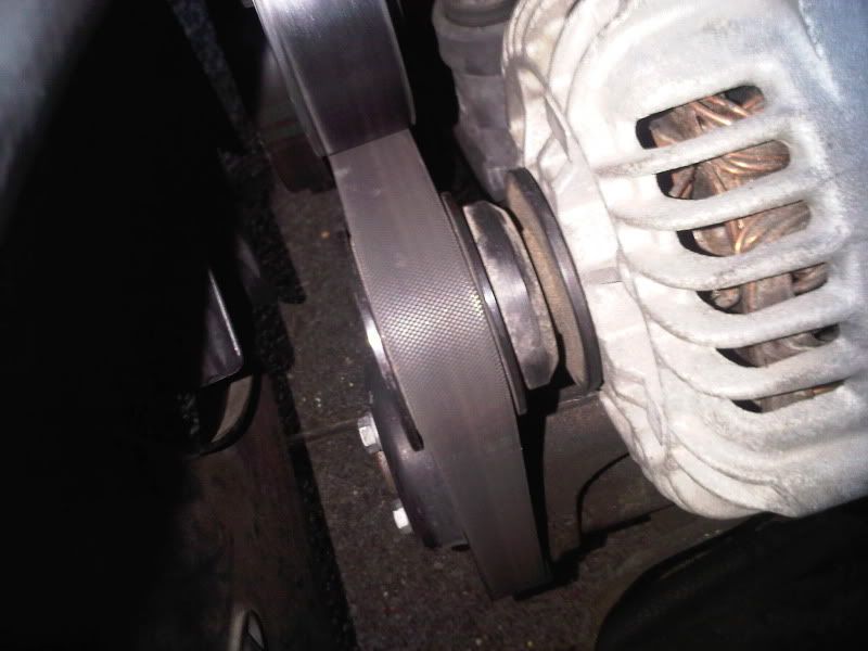 Replaced Alternator battery light on