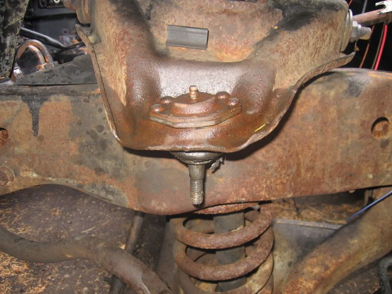 How to remove ball joints from Aarms? Hot Rod Forum Hotrodders