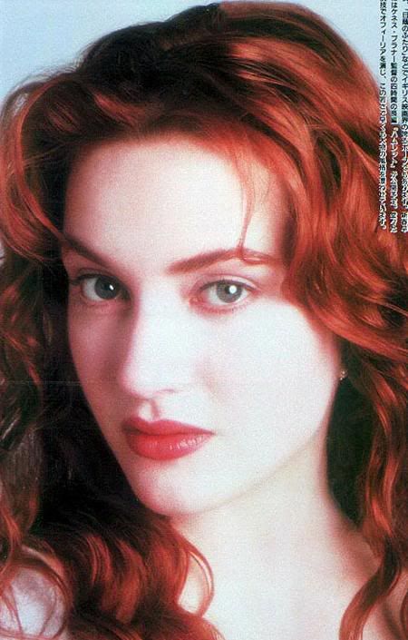 kate winslet hair color in titanic. Kate Winslet#39;s makeup in