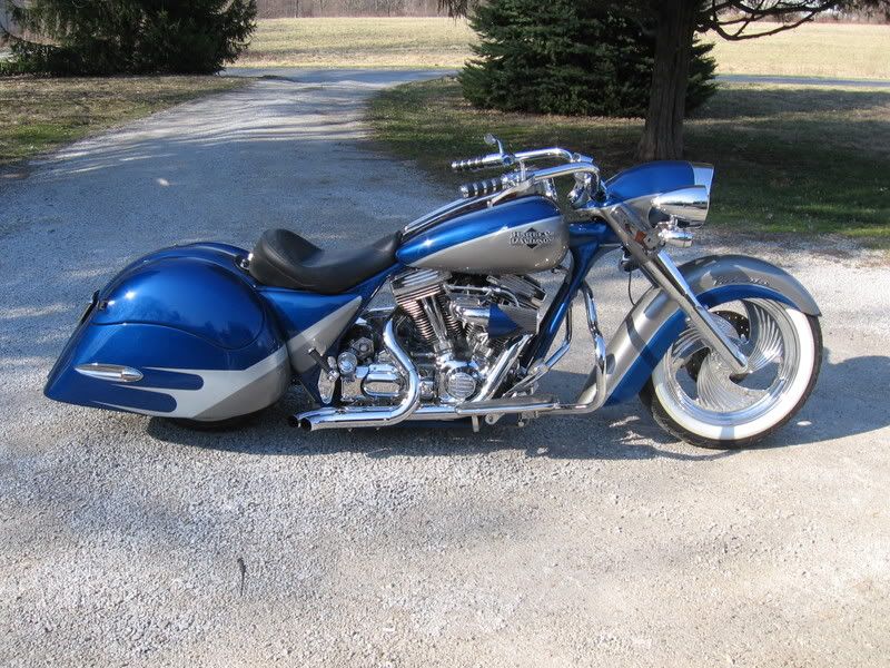 honda shadow 750 bagger