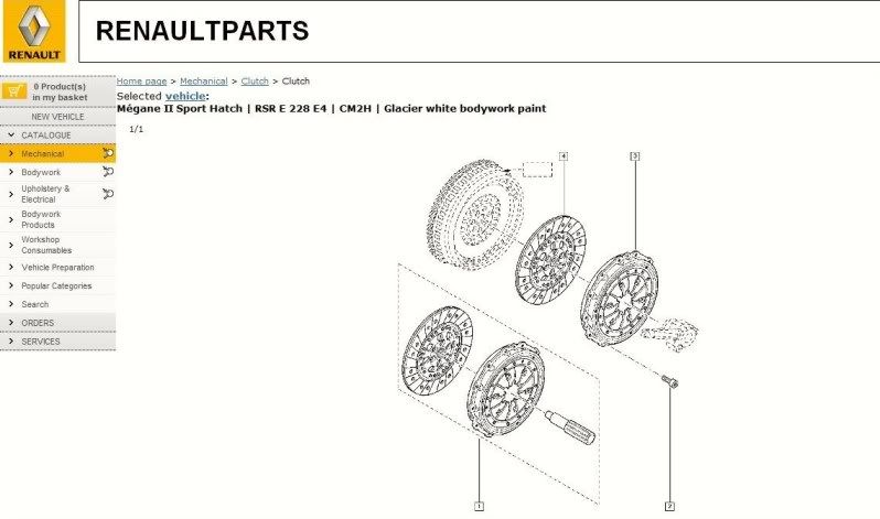 renault megane clutch