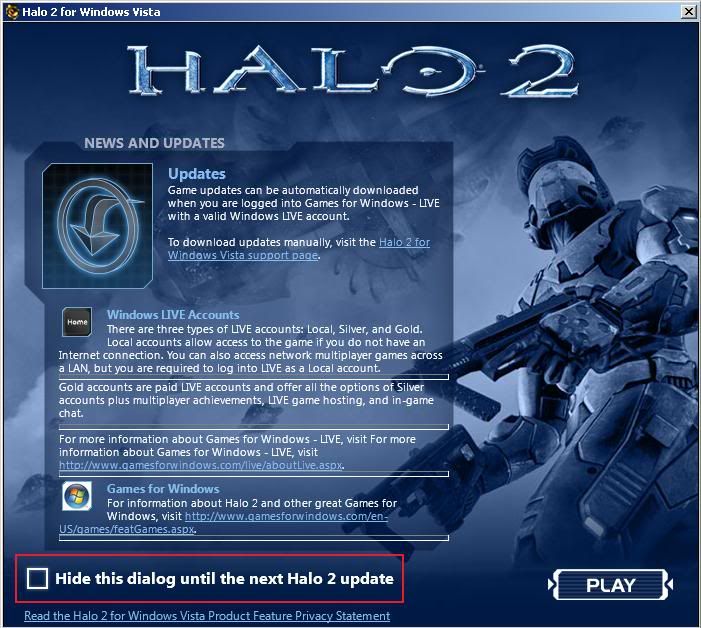 Play Halo 1 Windows Vista