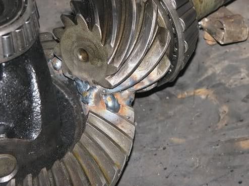 welding toyota rear differential #6