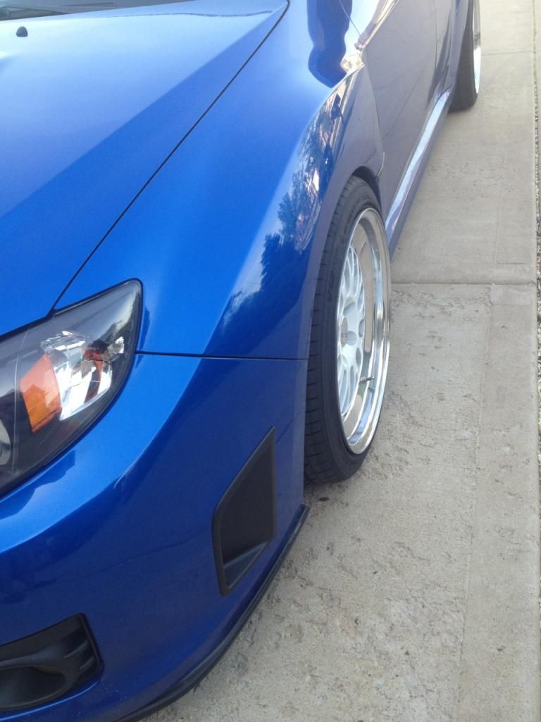 Why does 1 wheel stick out further than the other? NASIOC