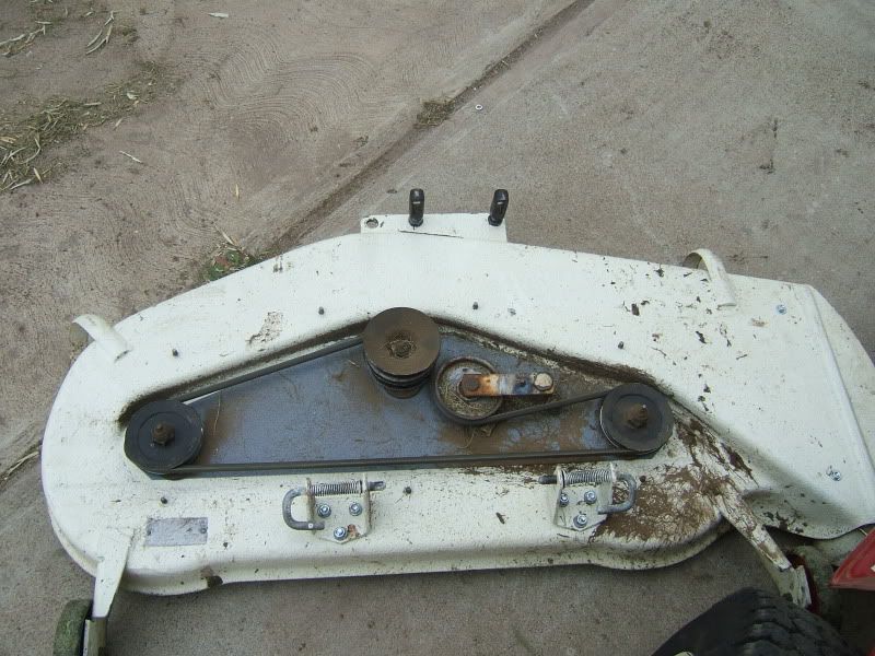 Spray on bed line under my mower deck My Tractor Forum