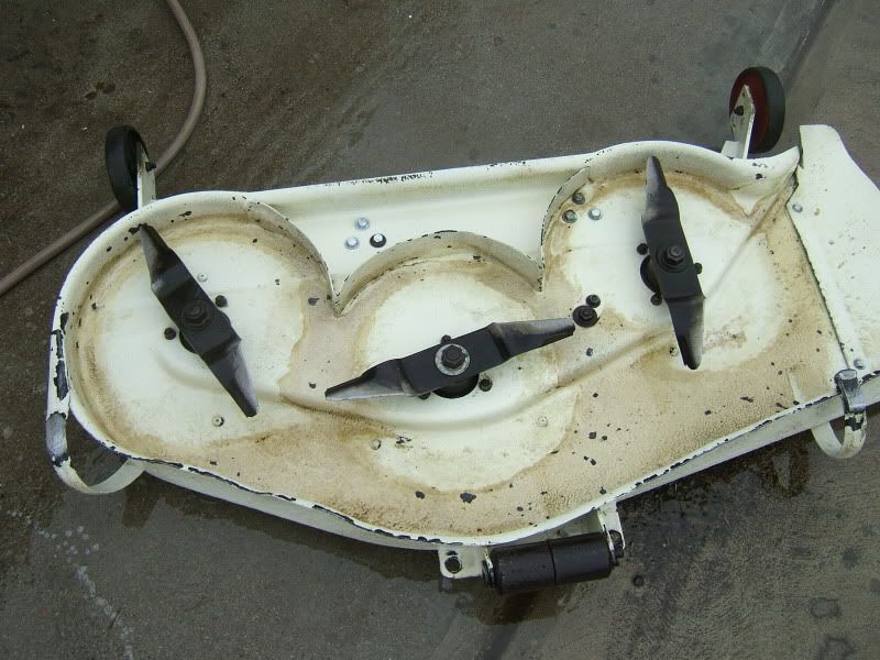 Spray on bed line under my mower deck My Tractor Forum