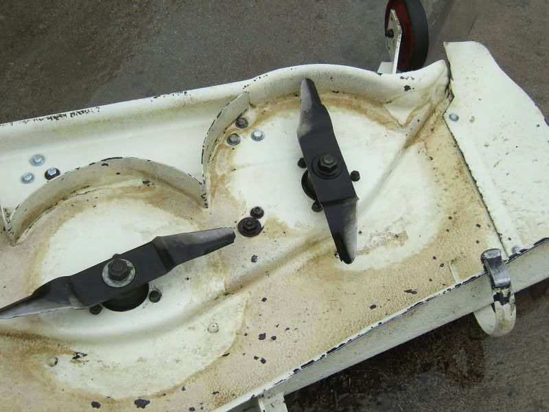 Spray on bed line under my mower deck My Tractor Forum