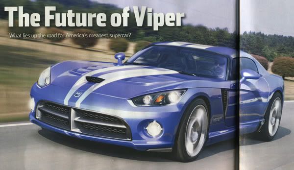  for the sole purpose of updating information on the 2013 Dodge Viper