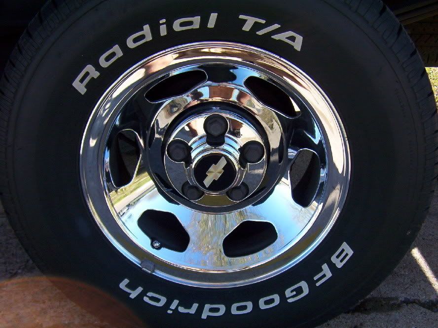 454ss rims with or without tires