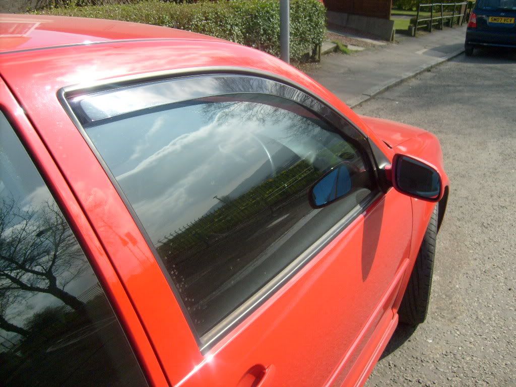Wind deflectors MkIV (Mk4) Golf & Bora ukmkivs